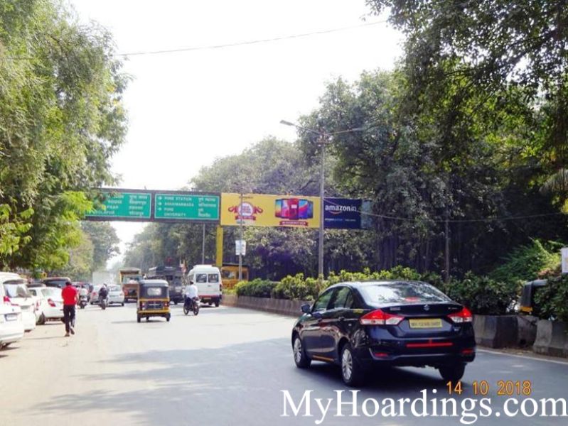 Koregaon Park T Point in Pune Gantry Company, Outdoor Media Agency Koregaon Park T Point in Pune, Advertising company Pune